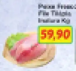 Chama Supermercados Peixe fresco filé tilápia oferta