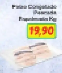 Chama Supermercados Peixe Congelado Reconstituído oferta