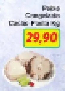 Chama Supermercados Pão Congelado Cacau Pura Kg oferta