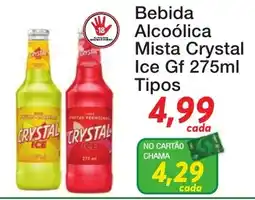 Chama Supermercados Bebida Alcoólica Mista Crystal Ice Gf oferta