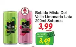 Chama Supermercados Bebida Mista Del Valle Limonada oferta