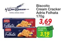 Chama Supermercados Biscoito cream cracker adria folhata oferta
