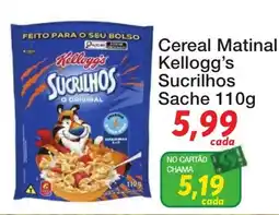 Chama Supermercados Cereal Matinal Kellogg's Sucrilhos oferta