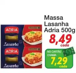 Chama Supermercados Massa lasanha adria oferta