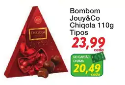 Chama Supermercados Bombom jouy&co chiqola oferta
