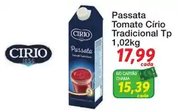 Chama Supermercados Passata Tomate Círio Tradicional oferta