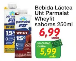 Chama Supermercados Bebida Láctea Uht Parmalat Wheyfit oferta
