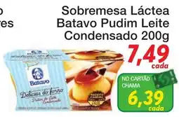 Chama Supermercados Sobremesa Láctea Batavo Pudim Leite Condensado oferta