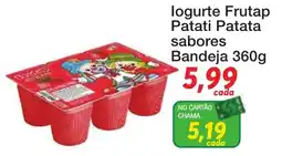 Chama Supermercados Iogurte frutap patati patata sabores oferta
