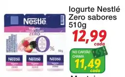 Chama Supermercados Iogurte nestlé zero sabores oferta