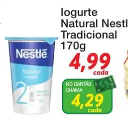 Chama Supermercados Iogurte Natural Nestlé Tradicional oferta