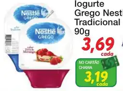 Chama Supermercados Iogurte Grego Nestlé Tradicional oferta