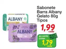 Chama Supermercados Sabonete Barra Albany Gelato oferta