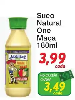 Chama Supermercados Suco Natural One Maça oferta