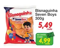 Chama Supermercados Bisnaguinha seven boys original oferta