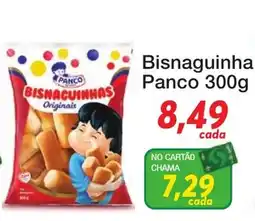 Chama Supermercados Bisnaguinha Panco oferta