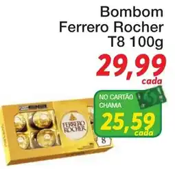 Chama Supermercados Bombom Ferrero Rocher T8 oferta