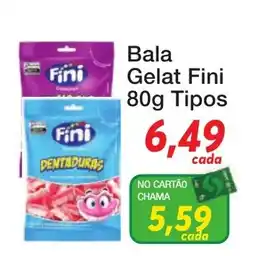 Chama Supermercados Bala Gelat Fini 80g Tipos oferta