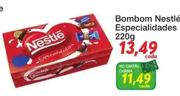 Chama Supermercados Bombom Nestlé Especialidades oferta