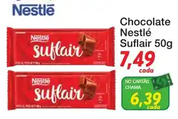 Chama Supermercados Chocolate nestlé suflair oferta