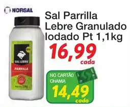 Chama Supermercados Sal parrilla lebre granulado oferta