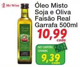 Chama Supermercados Óleo Misto Soja e Oliva Faisão Real oferta