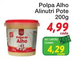 Chama Supermercados Polpa de Alho oferta