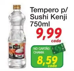 Chama Supermercados Tempero p/ Sushi Kenji oferta