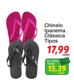 Chama Supermercados Chinelo Ipanema Clássica Tipos oferta