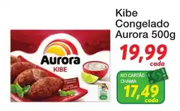 Chama Supermercados Kibe congelado aurora oferta