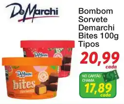 Chama Supermercados Bom bom sorvete demarchi bites 100g oferta