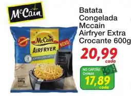 Chama Supermercados Batata congelada mccain airfryer extra crocante oferta