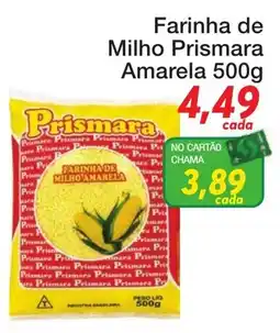 Chama Supermercados Farinha de milho prismara amarela oferta