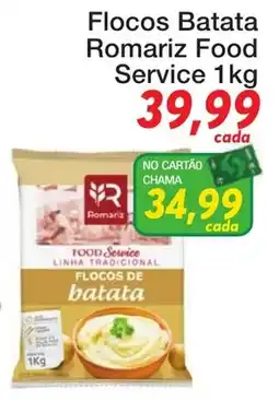 Chama Supermercados Flocos de batata oferta
