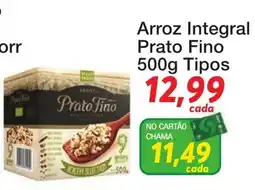 Chama Supermercados Arroz integral prato fino oferta