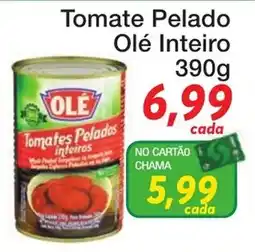 Chama Supermercados Tomate Pelado Olé Inteiro oferta