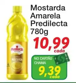 Chama Supermercados Mostarda amarela predilecta oferta