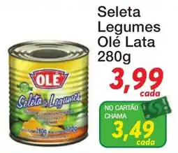Chama Supermercados Seleta legumes oferta