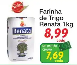 Chama Supermercados Farinha de trigo renata oferta