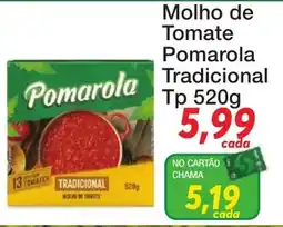 Chama Supermercados Molho de Tomate Pomarola Tradicional oferta