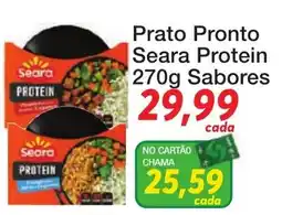 Chama Supermercados Prato Pronto Seara Protein oferta