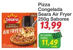 Chama Supermercados Pizza Congelada Seara Air Fryer oferta