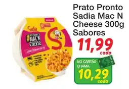 Chama Supermercados Prato Pronto Sadia Mac N Cheese oferta