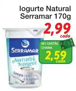 Chama Supermercados Iogurte natural serramar oferta