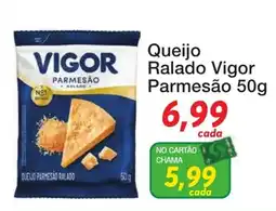 Chama Supermercados Queijo ralado vigor parmesão oferta