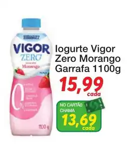 Chama Supermercados Iogurte vigor zero morango oferta