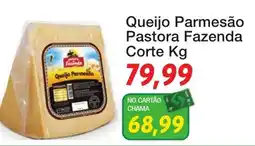 Chama Supermercados Queijo Parmesão oferta