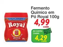 Chama Supermercados Fermento químico em pó royal oferta
