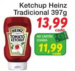 Chama Supermercados Ketchup heinz tradicional oferta
