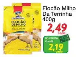 Chama Supermercados Flocão de milho oferta